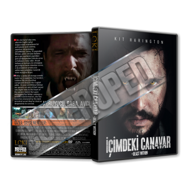 İçimdeki Canavar - The Beast Within - 2024 Türkçe Dvd Cover Tasarımı